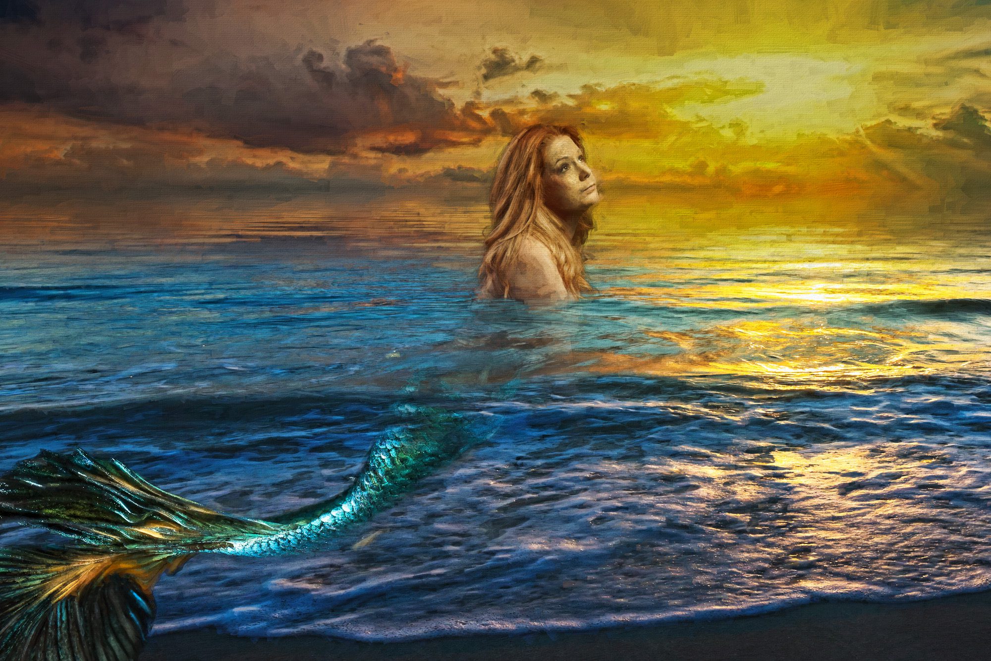 Mermaid Sessions, Sherry Penner Photography, Fine Art Portraits, Central Alberta Photographers